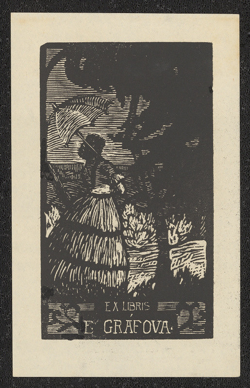 František Michl – Ex libris E. Gráfová 