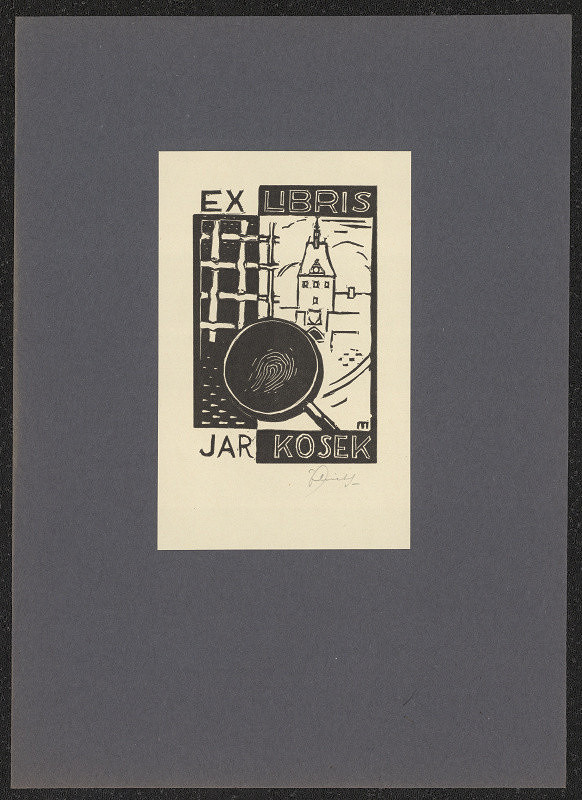 František Michl – Ex libris Jar. Kosek 
