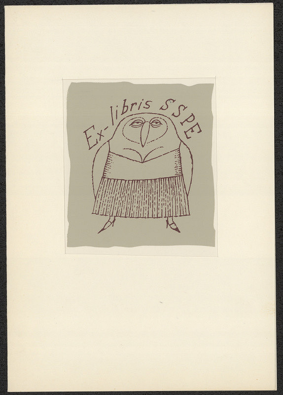 Adolf Born – Exlibris SSPE 