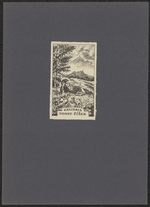 František Boušek – Exlibris Josef Čížek 