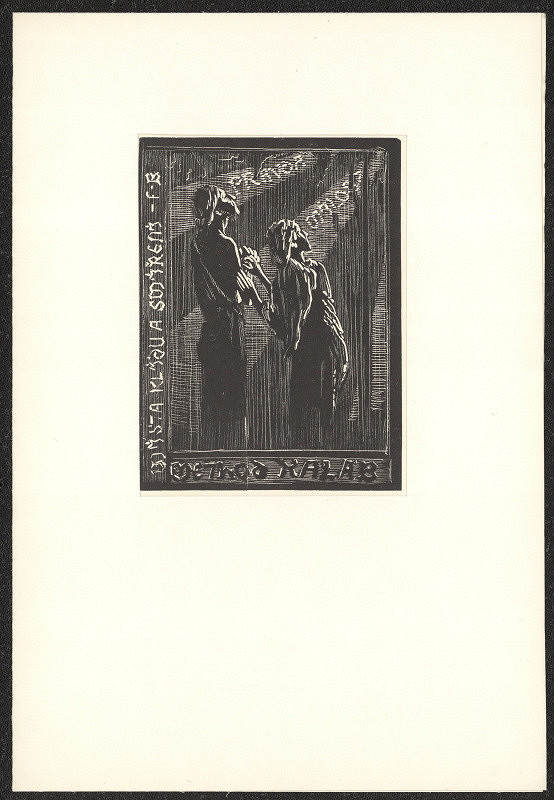 František Bílek/1872 – Exlibris Method Kaláb 