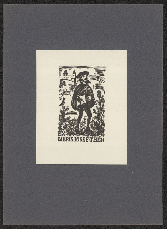 Michael Florian – Ex libris Josef Thér 