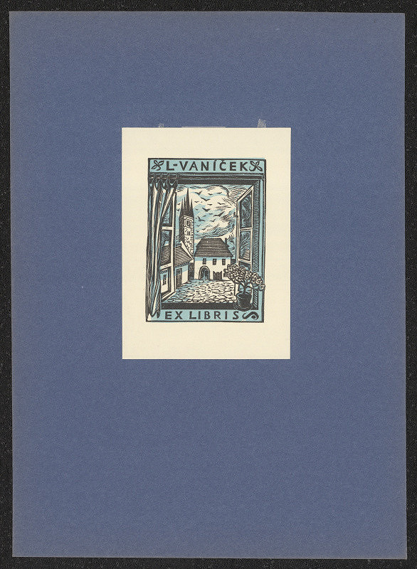 Michael Florian – L-Vaníček ex libris 