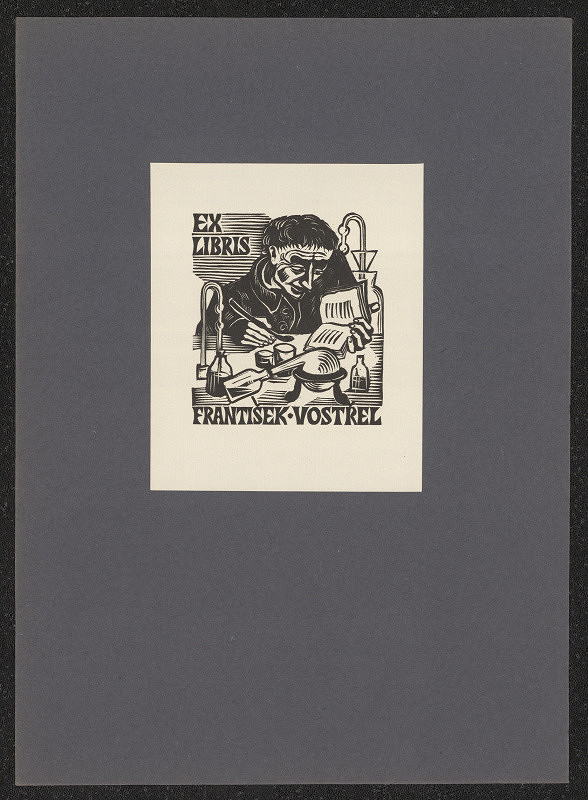 Michael Florian – Ex libris František Vostřel 