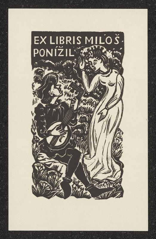 Michael Florian – Ex libris Miloš Ponížil 