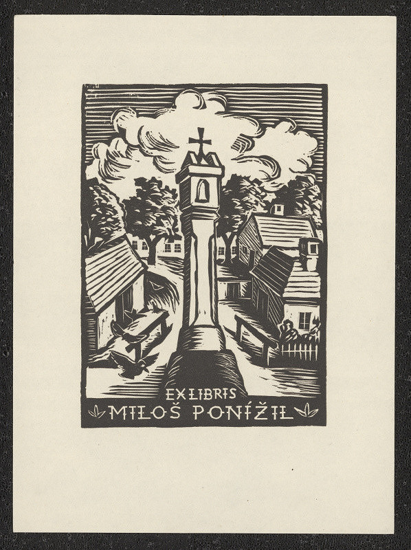 Michael Florian – Ex libris Miloš Ponížil 