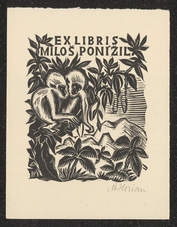 Michael Florian – Ex libris Miloš Ponížil 