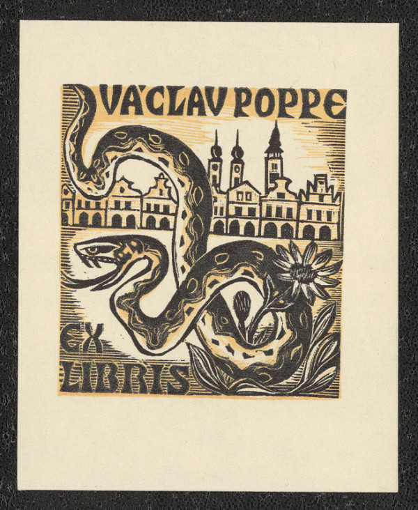 Michael Florian – Ex libris Václav Poppe 