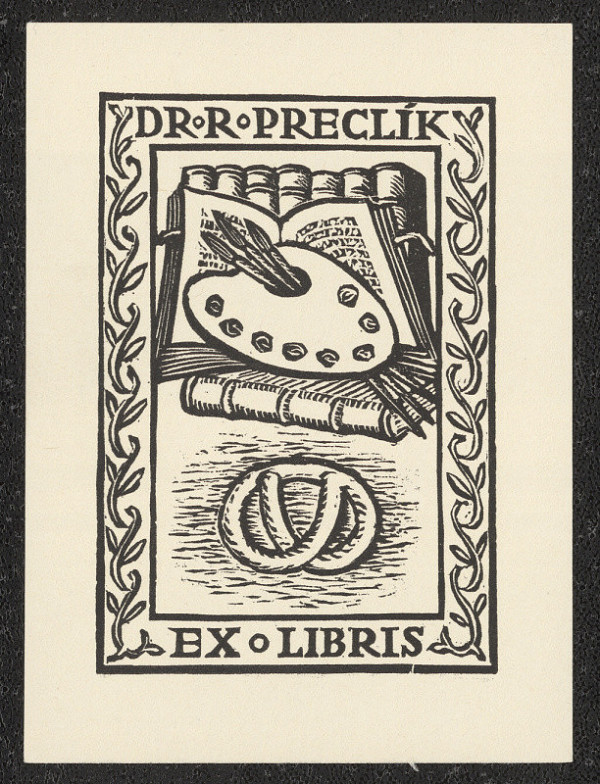 Michael Florian – Ex libris Dr. R. Preclík 