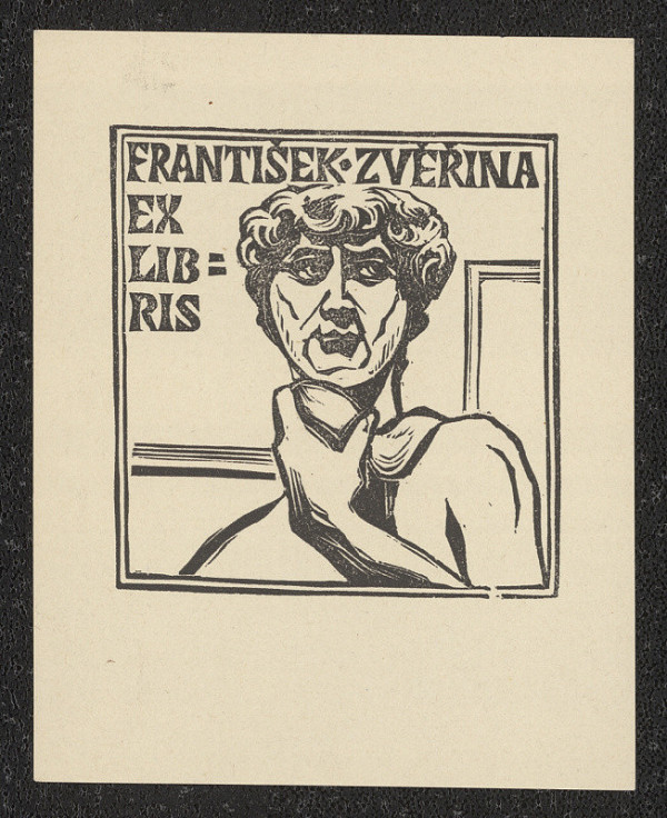 Michael Florian – František Zvěřina exlibris 
