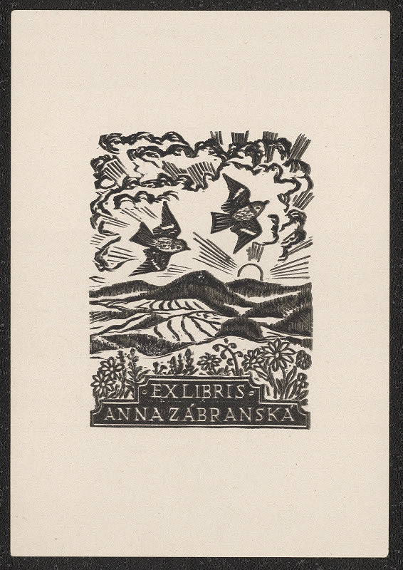 Michael Florian – Ex libris Anna Zábranská 