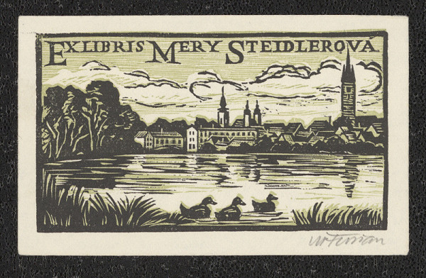 Michael Florian – Ex libris Mery Steidlerová 