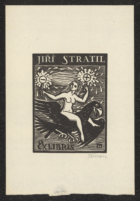 Michael Florian – Jiří Stratil Ex libris 