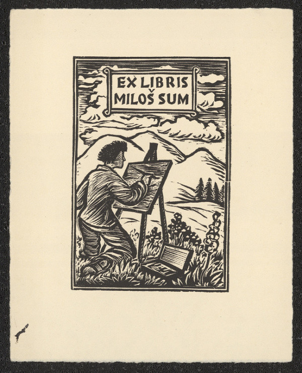 Michael Florian – Ex libris Miloš Sum 