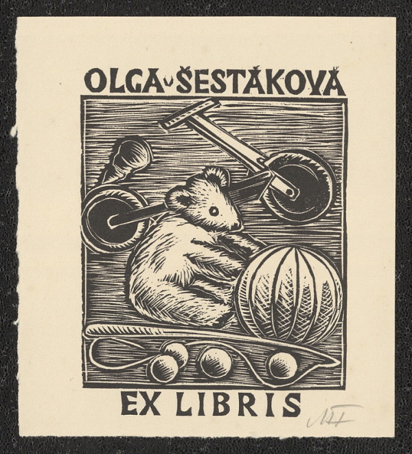 Michael Florian – Olga Šestáková Ex libris 