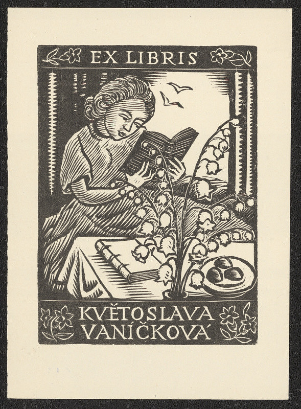 Michael Florian – Ex libris Květoslava Vaníčková 