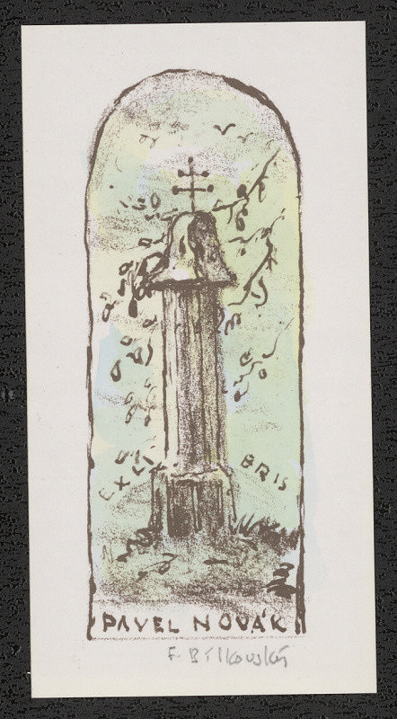 František Bílkovský – Exlibris Pavel Novák 