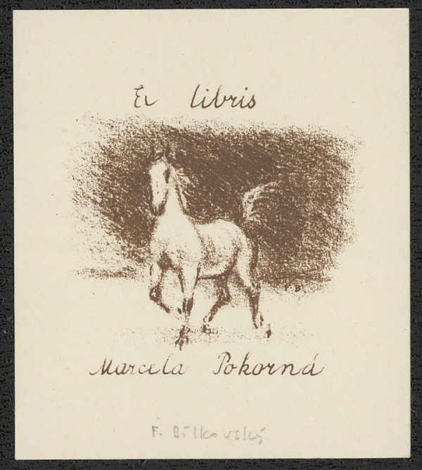František Bílkovský – Exlibris Marcela Pokorná 