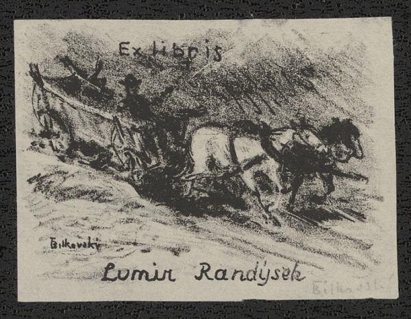 František Bílkovský – Exlibris Lumír Randýsek 