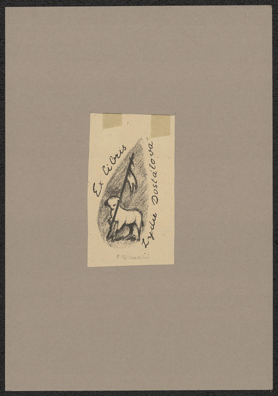 František Bílkovský – Exlibris Lydie Dostálová 