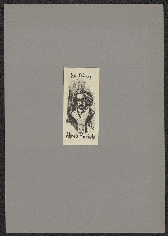 František Bílkovský – Exlibris Alfred Honesta 
