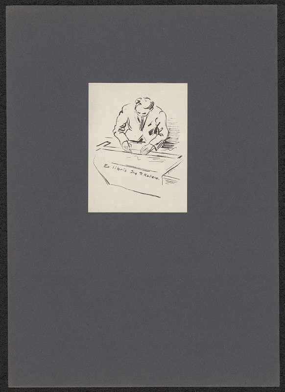 František Bílkovský – Exlibris Ing. R. Kollera 