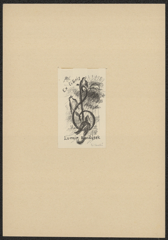 František Bílkovský – Exlibris Lumír Randýsek 