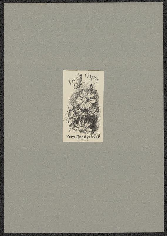František Bílkovský – Exlibris Věra Randýsková 