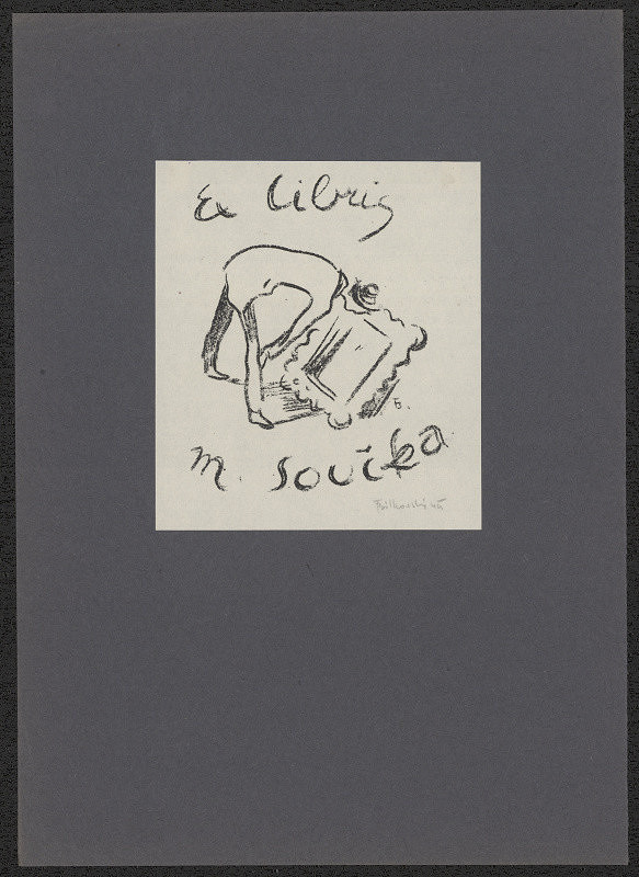 František Bílkovský – Exlibris M. Součka 