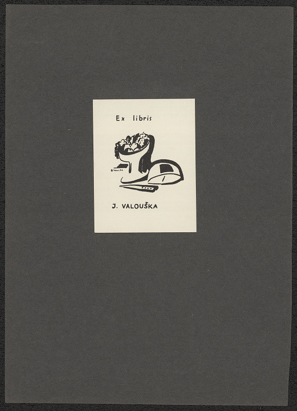 František Bílkovský – Exlibris J. Valouška 