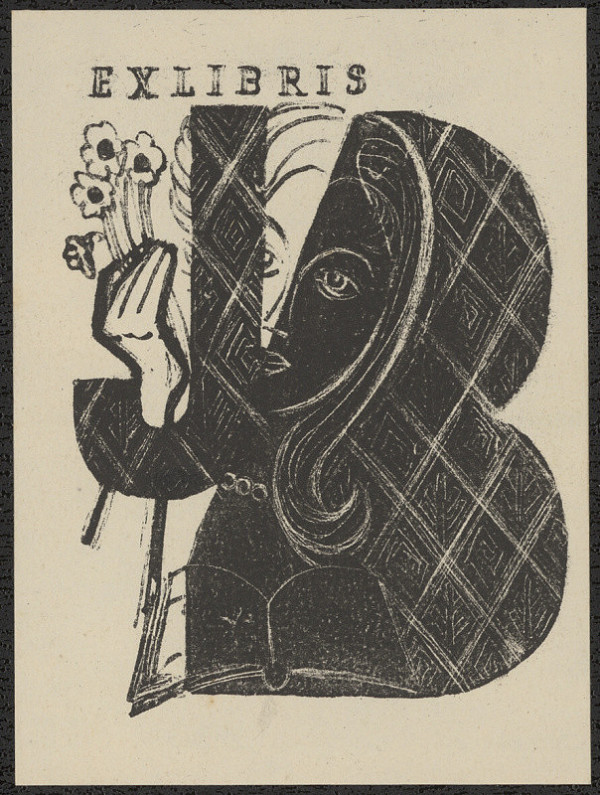 Dobroslava Bilovská – Exlibris JB (Jarmila Berková) 