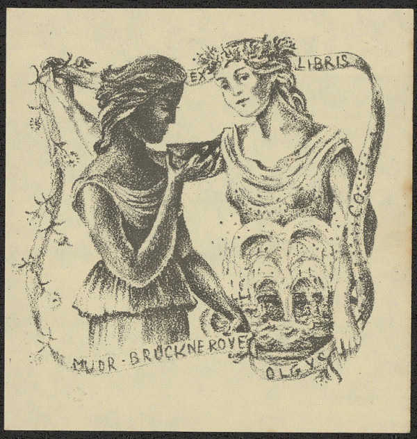 Dobroslava Bilovská – Exlibris MUDr. Brücknerové 