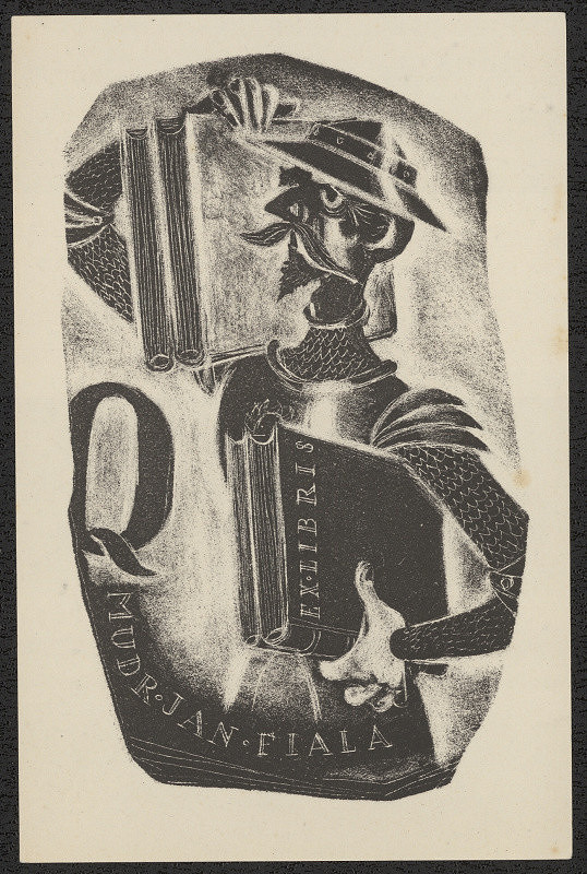 Dobroslava Bilovská – Exlibris MUDr. Jan Fiala 