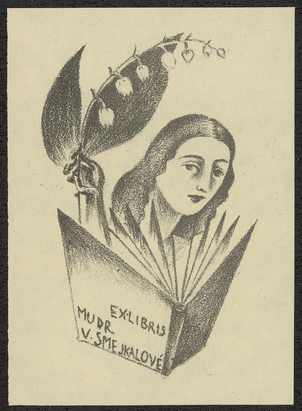 Dobroslava Bilovská – Exlibris MUDr. V.Smejkalové 