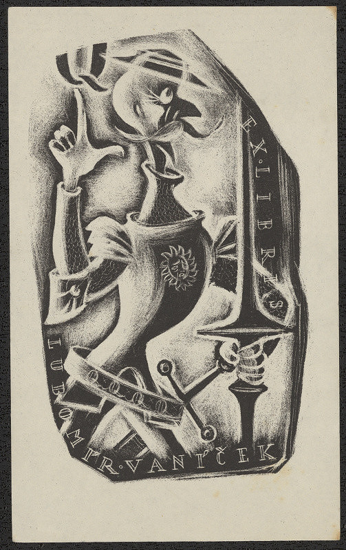 Dobroslava Bilovská – Ex libris Lubomír Vaníček 