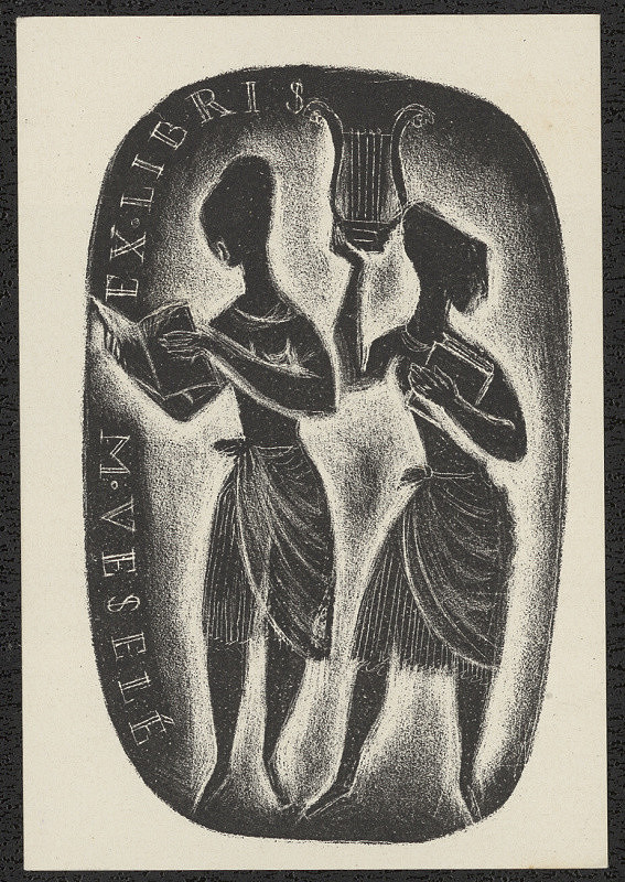 Dobroslava Bilovská – Exlibris M. Veselé 