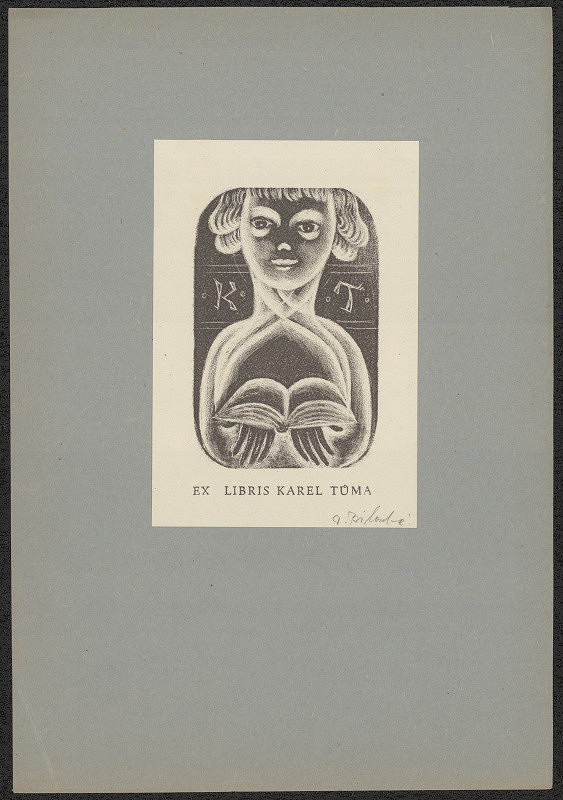 Dobroslava Bilovská – Ex libris Karel Tůma 