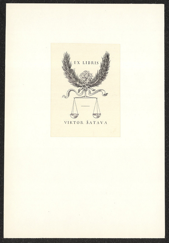 Cyril Bouda – Exlibris Viktor Šatava 