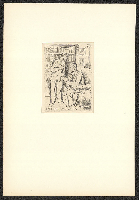 Cyril Bouda – Exlibris V.Janka 