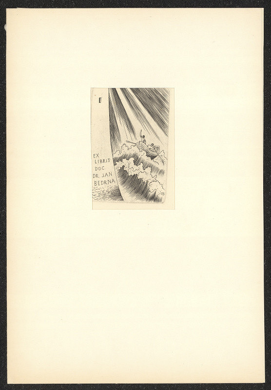 Cyril Bouda – Exlibris Doc.Dr. Jan Bedrna 