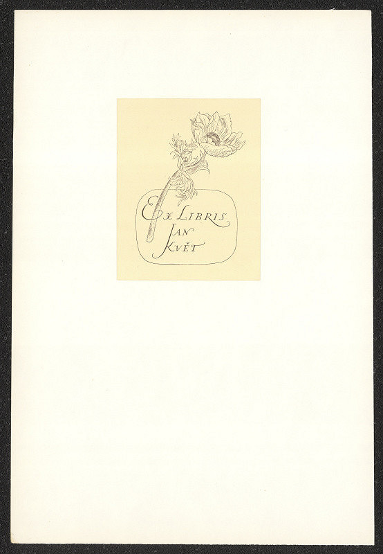 Cyril Bouda – Exlibris Jan Květ 