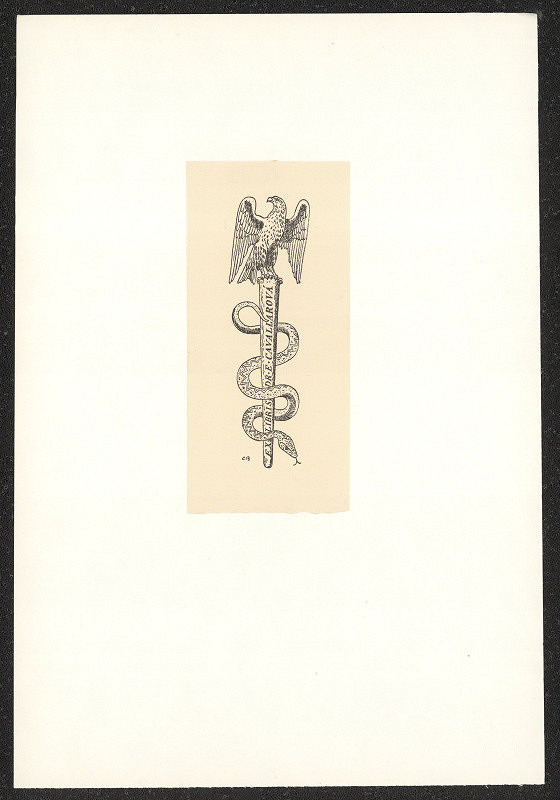 Cyril Bouda – Exlibris Dr.E.Cavallarová 