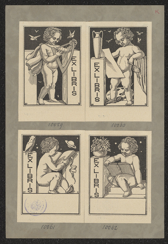 Stanislav Kulhánek – Putto s lupou a paletou 