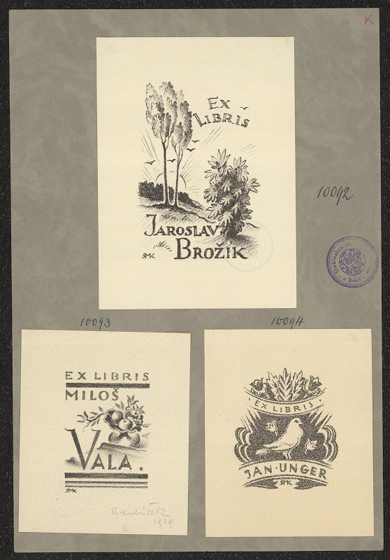 Rudolf (Ruda) Kubíček – Jaroslav Brožík 