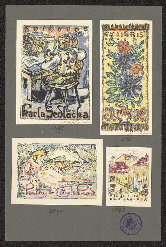 Oldřich Karel – Knihovna Karla Sedláčka 