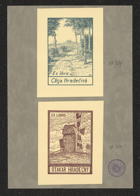 Bohumil Hradečný – Hradečná Olga 