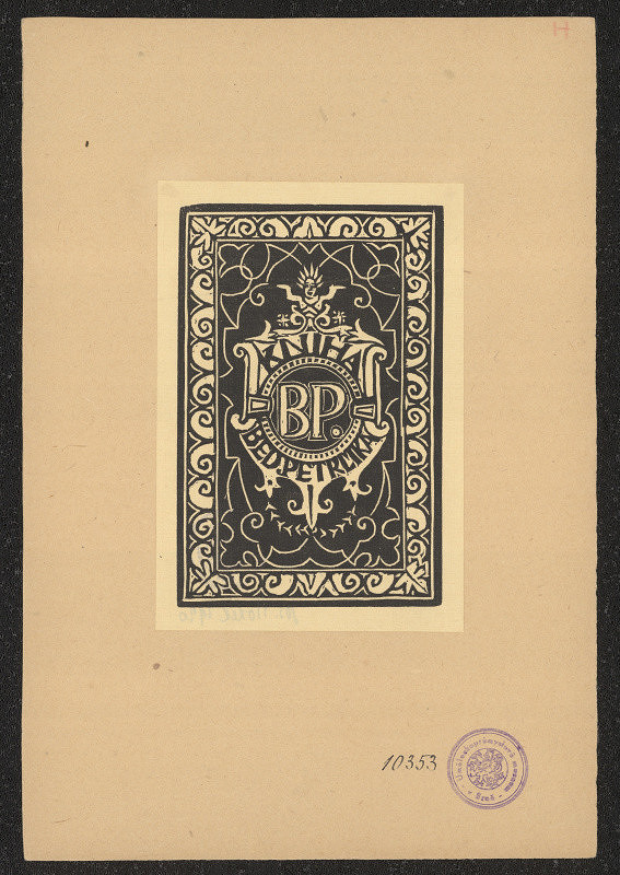 Josef Hodek – Petrlík Bed. 