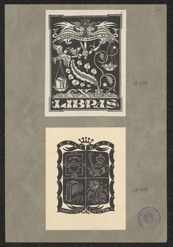 Otakar Hájek – Zink Karel, knihkupec 