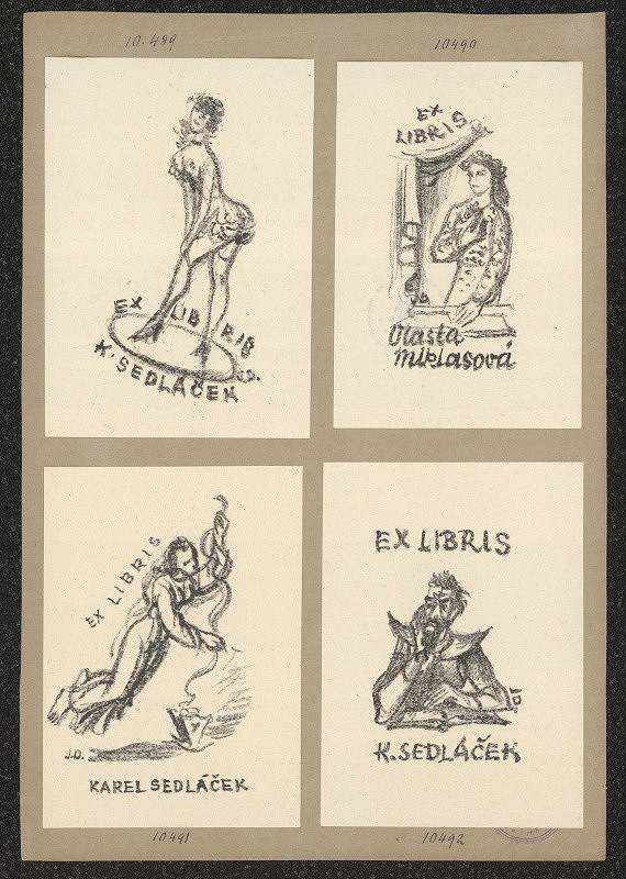 J. Dvořáček – Sedláček Karel 