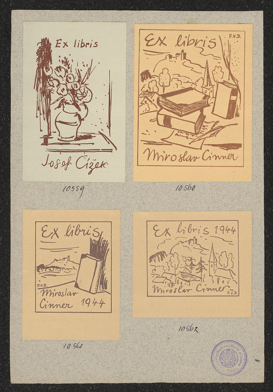 František Vincenc Danihelka – Čížek Josef 